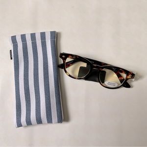 J.Crew Tortoise Shell Blue Light Protection Glasses